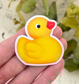 Rubber duck vinyl sticker
