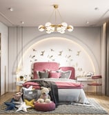 child bedroom, kids bedroom, fancy kids room design