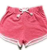 Polycotton Pink Shorts Tirupur