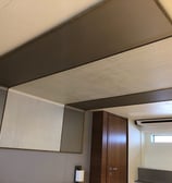 yacht decoration yacht paneling and leather upholstery