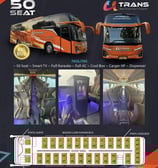 Bus Seat 50 Malinda Trans