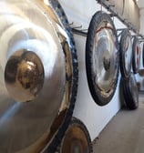 Nahaufnahme Gongs
