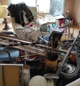 débarras d'un appartement