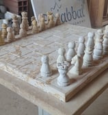 ajedrez en piedra