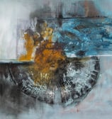 Landscape series/Up and down/250euro/2024/ 60x100/Acryl painting, mixed media