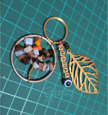 Handmade Tree of Life Name keychain