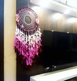 agamya dreamcatcher pink for living area