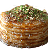 crunchy pistachio kunafa