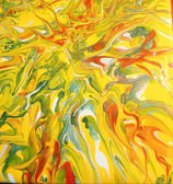 Le souffle du Dragon - Peinture acrylique - 2024