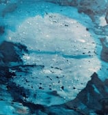 Crique de Lune - 20€ - 20x20 - Peinture acrylique - 2023