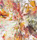 Or'ANGE  - 25€ - Peinture acrylique  29x 29 - 2024