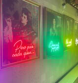 CUADRO CON NEON FLEX