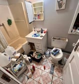 Bathroom Before Cleanout