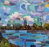 City Scenes series button