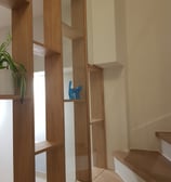 Garde corps bibliothèque sur mesure