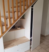 Agencement sous escalier