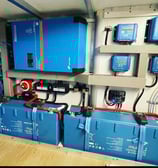 Een camper elektra systeem
