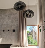 užuolaidos keramikos studijoje