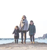 photo famille bord de mer