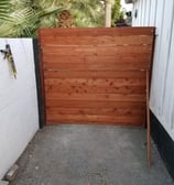 Fabrication and Installation of Western Cedar Gate