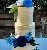 Swan Yacht Club Wedding Cake