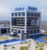a building with a large sign that says,'the name of the building is