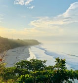 Sunset at Kovalam Beach, Kerala’s top coastal destination