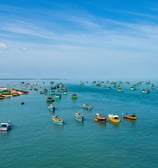 The blue waters of Rameshwaram