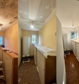Rénovation plafond après moisissure