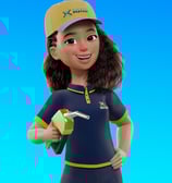 mascote 3D e personagem 3D