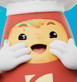 mascote 3d