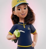 mascote 3D personagem 3D