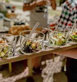 Catering en Málaga con presentación individual y sabores de autor. Perfecto para cócteles y eventos