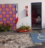 Fachada da prédio da secretaria do centro educacional florescer