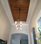 Tongue and Groove Ceiling and Crown