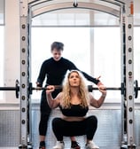 micki and diana squat trainer