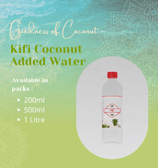 Kifi Coconut Added Water