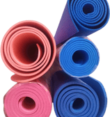 a set of yoga mats for rent