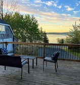 Balmor Landing Best Cape Breton Airbnb with ocean view, home with waterfront, sleeps 8 people