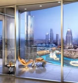 Penthouse with burj khalifa view