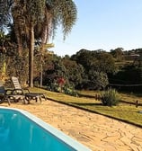 piscina com linda vista