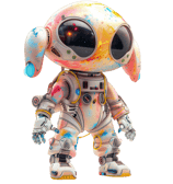 alien spaceman ai generated