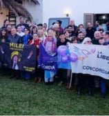 Acto de La Libertad Avanza en Concordia, junio 2025