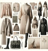2026 m mados tendencijų moodboard, įkvėpimo šaltinis modelių gamybai