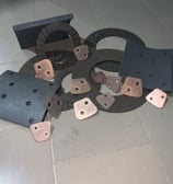 Garnitures de frein, discs d'embrayage 