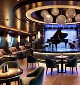 Depiction of "The Ivory Bar", a piano bar on the fictional Emville Liberate cruise ship