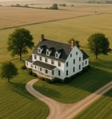 A large farm estate