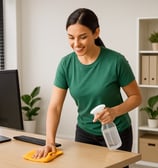 Commercial office cleaning service by Dust Be Gone creating productive workspace in Phoenix