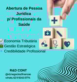 Vc profissional da saude a R&D Cont, faz vc pagar menos.
