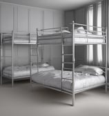 Metal Bunk Beds affiliate link.